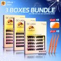 【3 boxes BUNDLE/SAVE BIG】【Customized Bundle】OC DIY Eyelashes Self Adhesive Lash Clusters Pre glued Eyelash Clusters No Glue Needed Lashes Wispy D-curly Cluster Eyelash extensions 8-22mm Individual Lashes